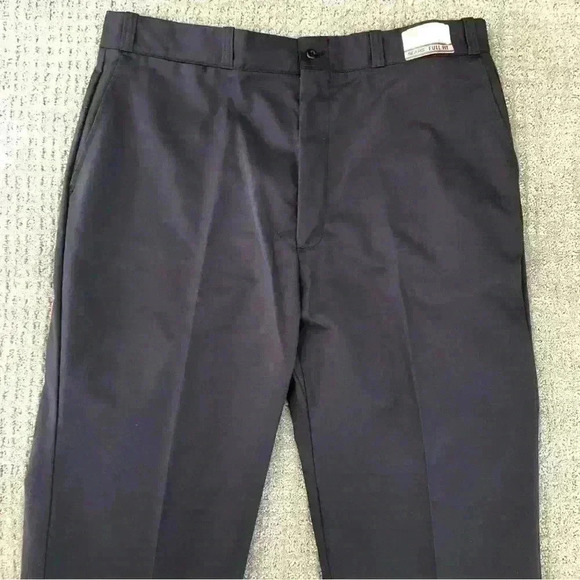 Sears Full Fit Twill Work Pants Gray Men 40X32 Extra room seat, thighs, and legs - Picture 2 of 12